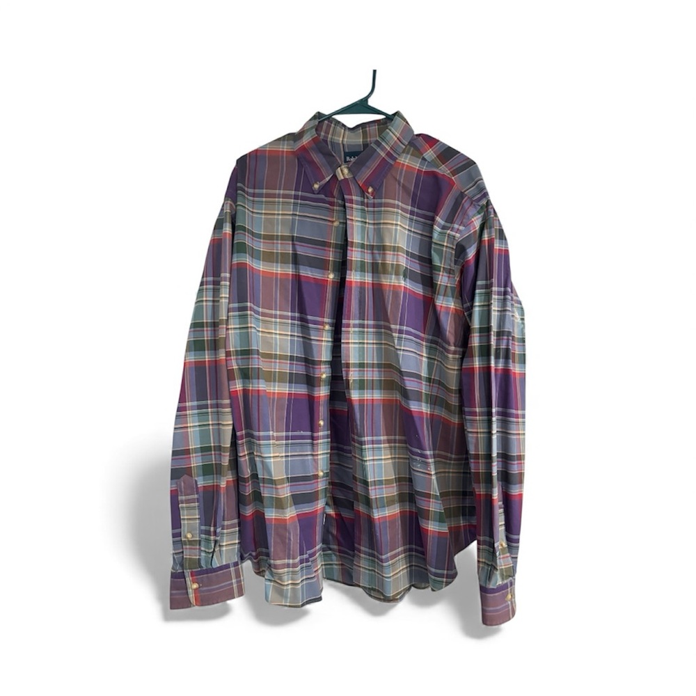 Polo Ralph Lauren Men's Plaid Button-Down Shirt - Multicolor